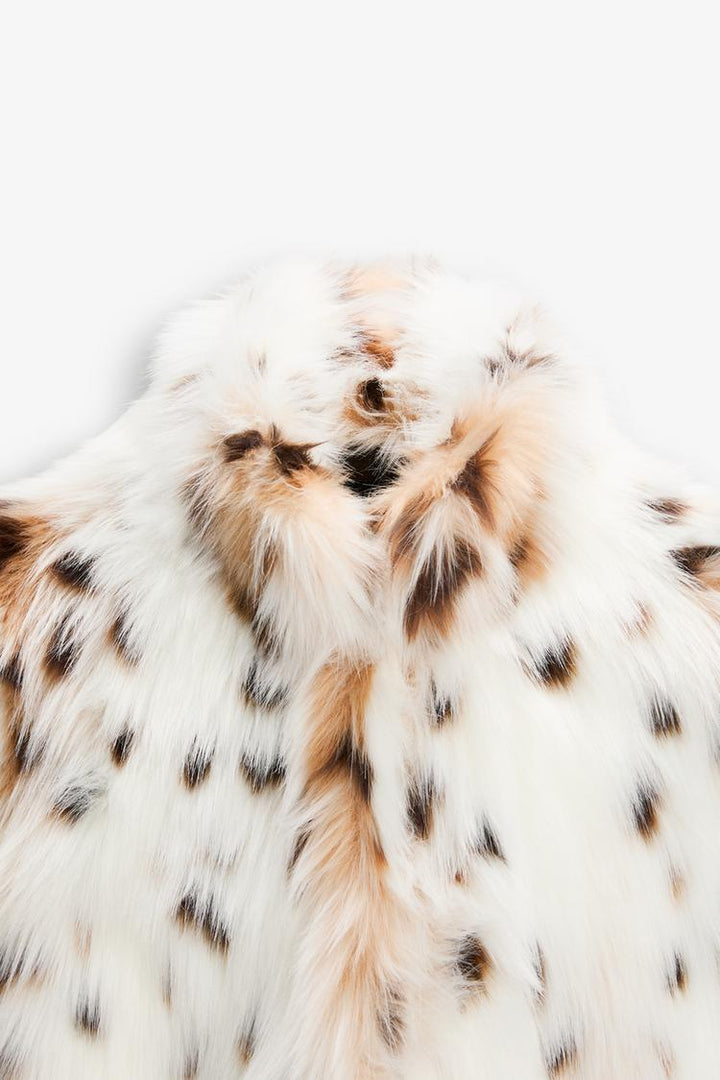 Mallory | Leopard Faux Fur Jacket