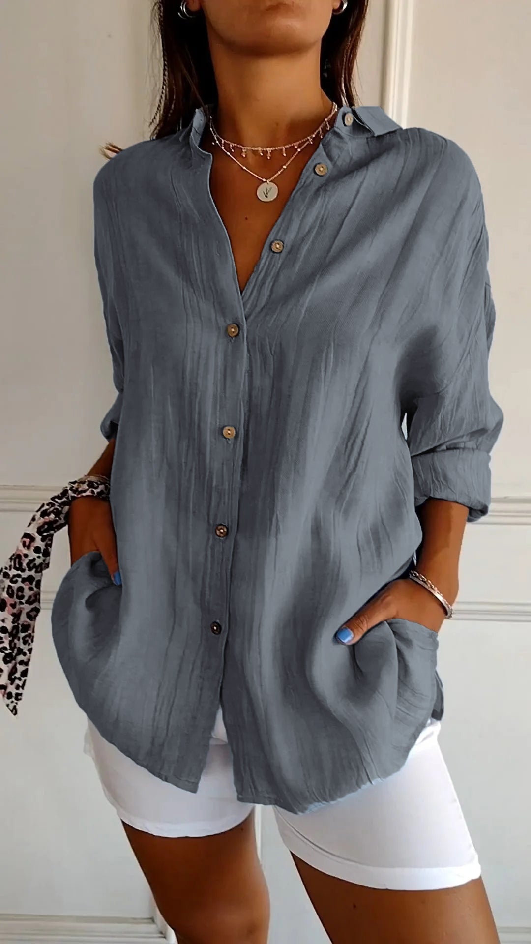 Krisha | Elegant Oversized Blouse