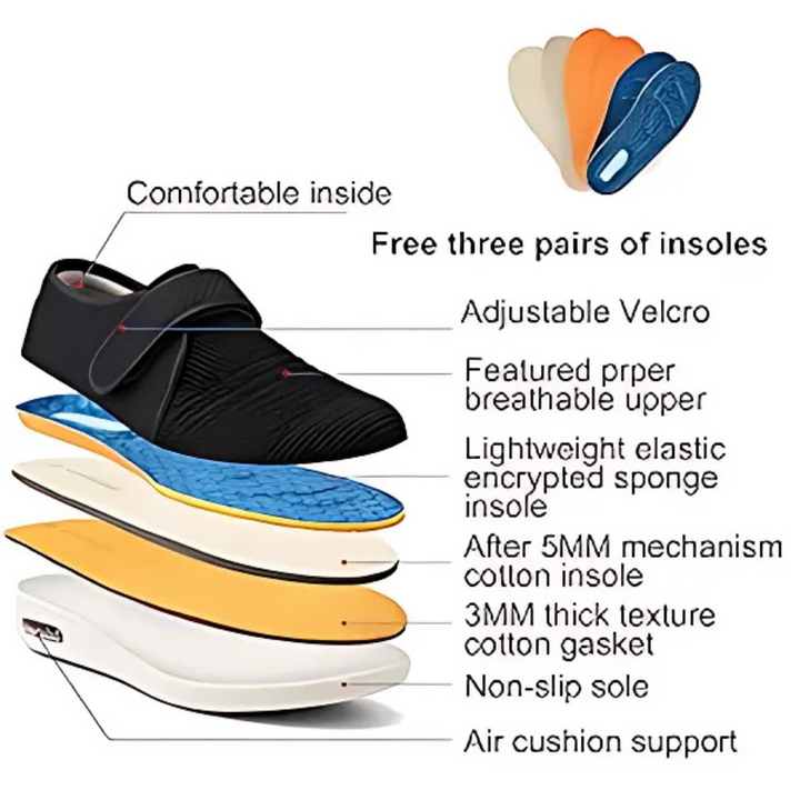 Pilar | Unisex Comfortable Shoes