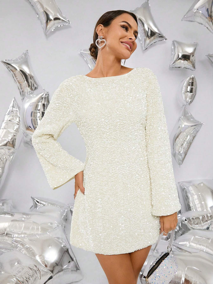 Isa | Glitter Dress