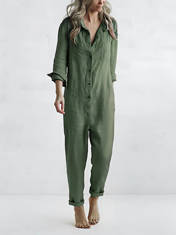 Amyra | Long Sleeve Jumpsuit