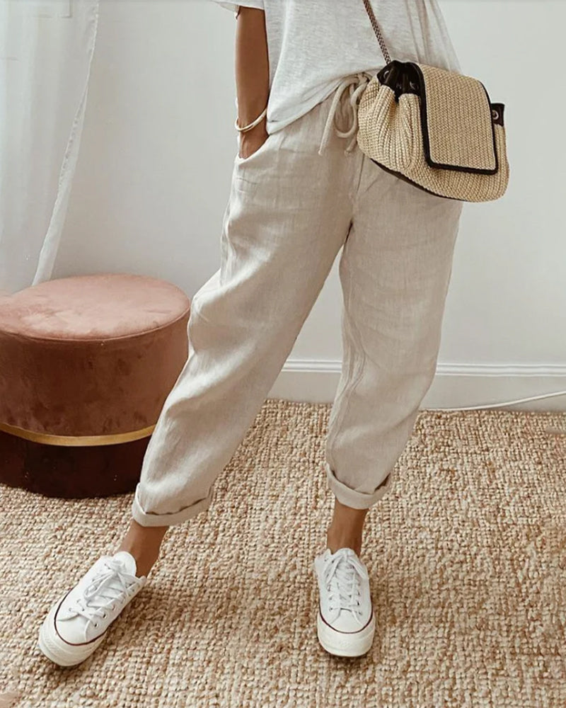 Leighton | Breathable Linen Pants