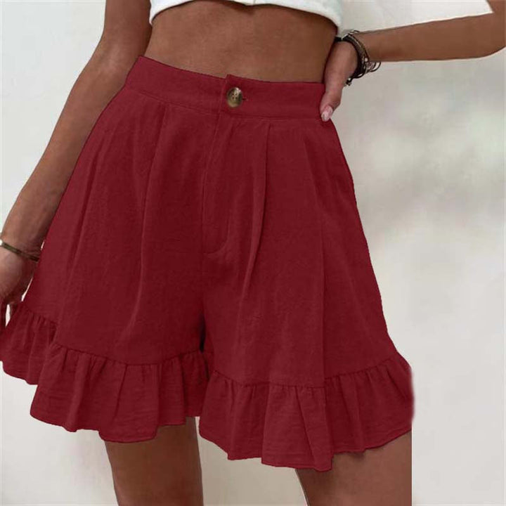 Ruth | Casual Ruffled Shorts