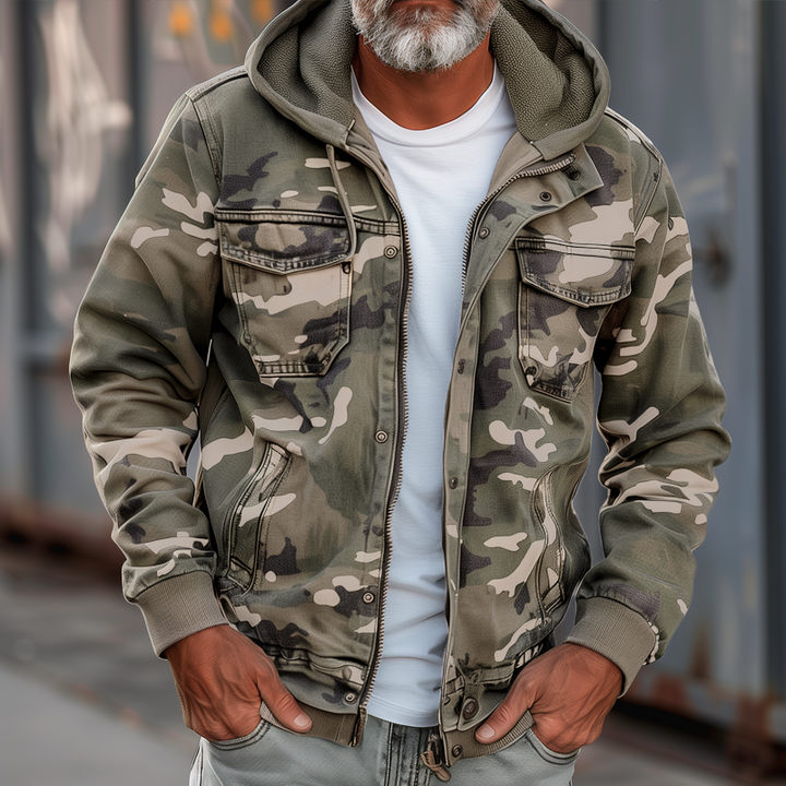 Harry | Camouflage Cargo Jacket