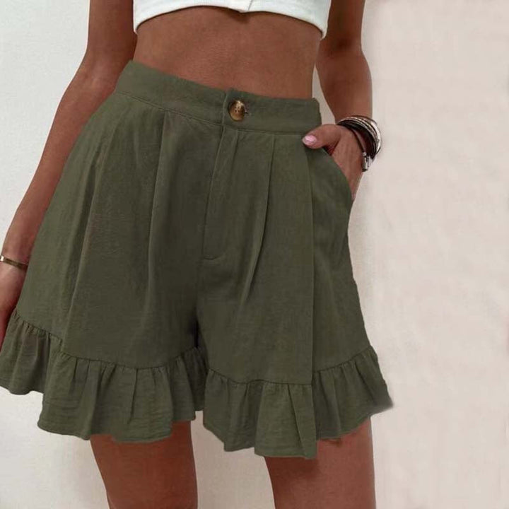 Ruth | Casual Ruffled Shorts