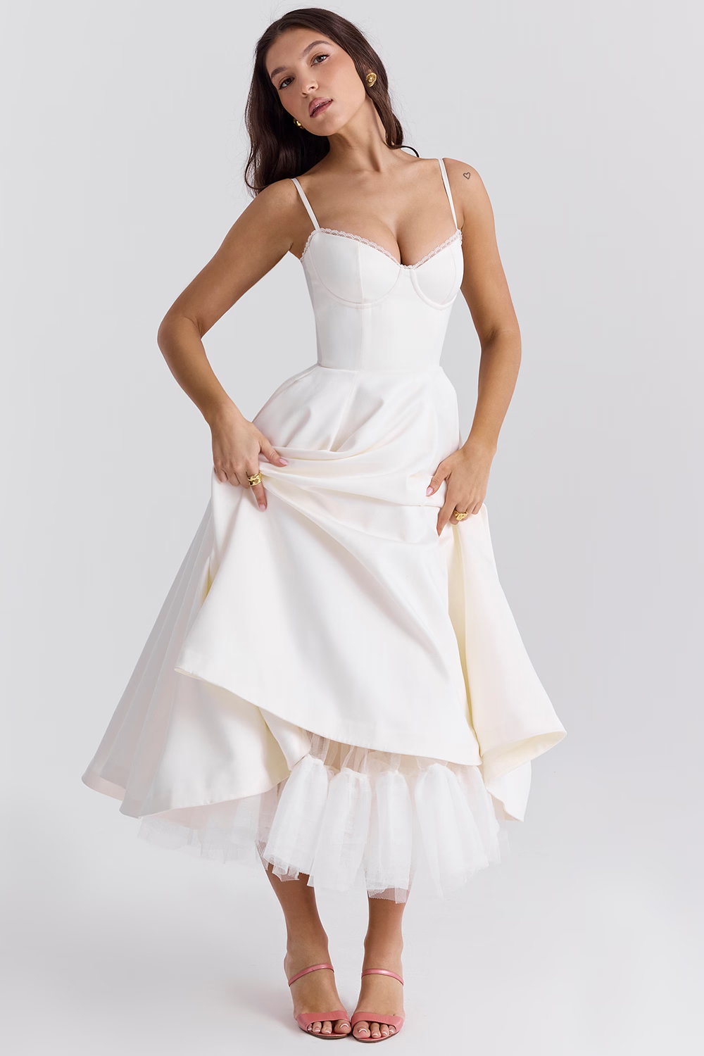 Elouise | Elegant Satin Party Dress