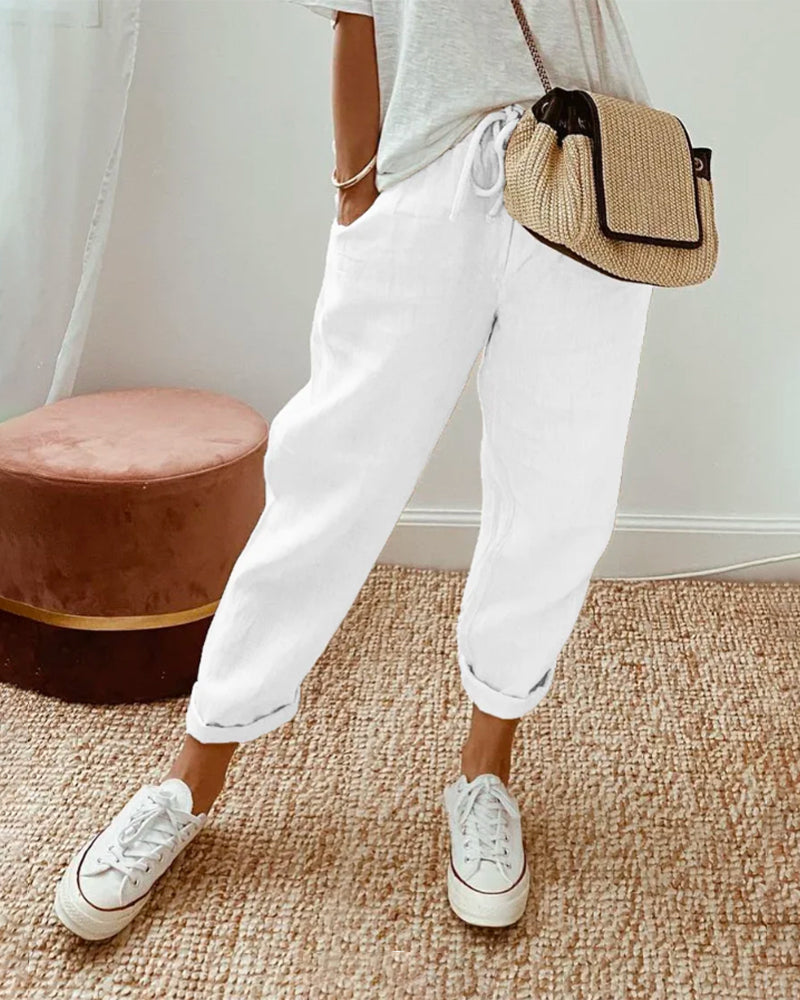 Leighton | Breathable Linen Pants