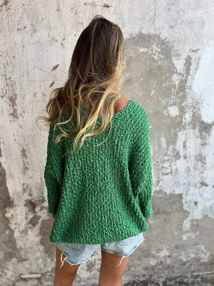 Aliya | Cozy Textured Knit Sweater