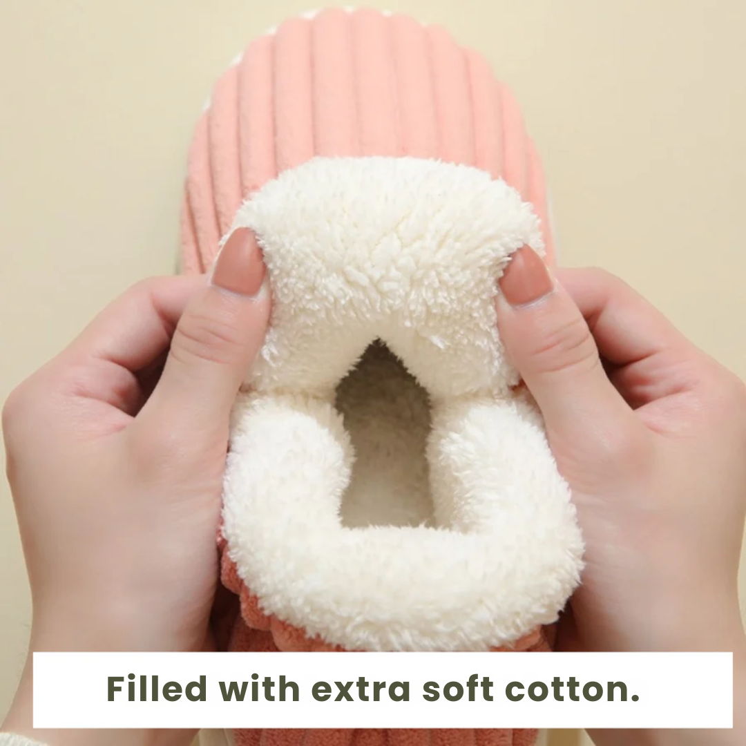 Bianca | Therapeutic Fluffy Fleece Winter Slippers