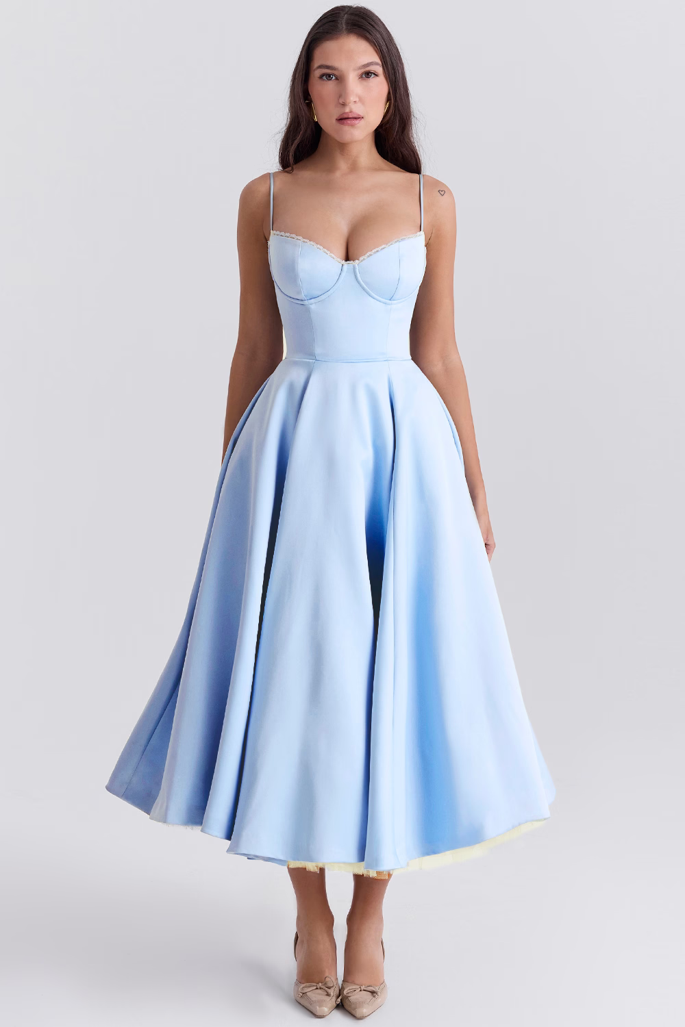 Elouise | Elegant Satin Party Dress