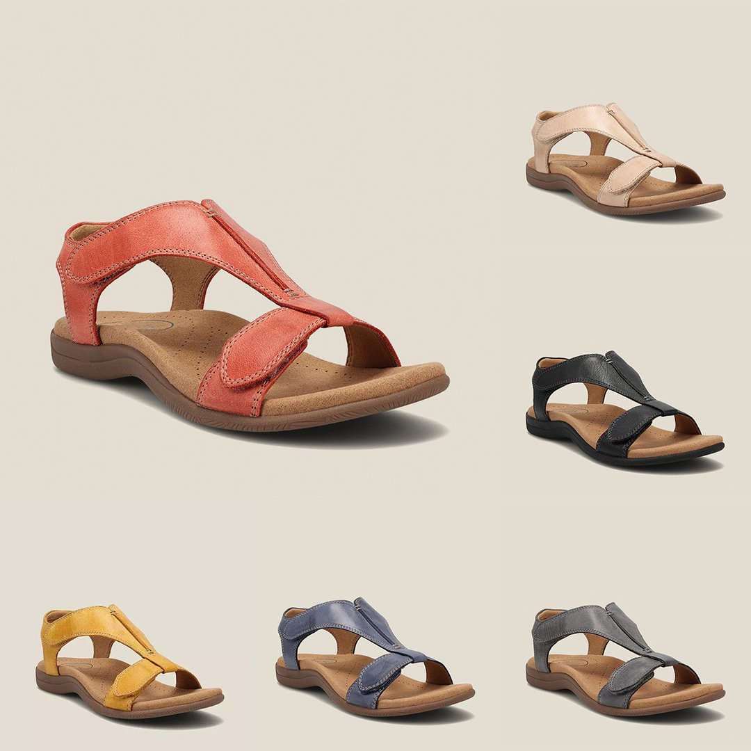 Rinah | Orthopedic Leather Sandal