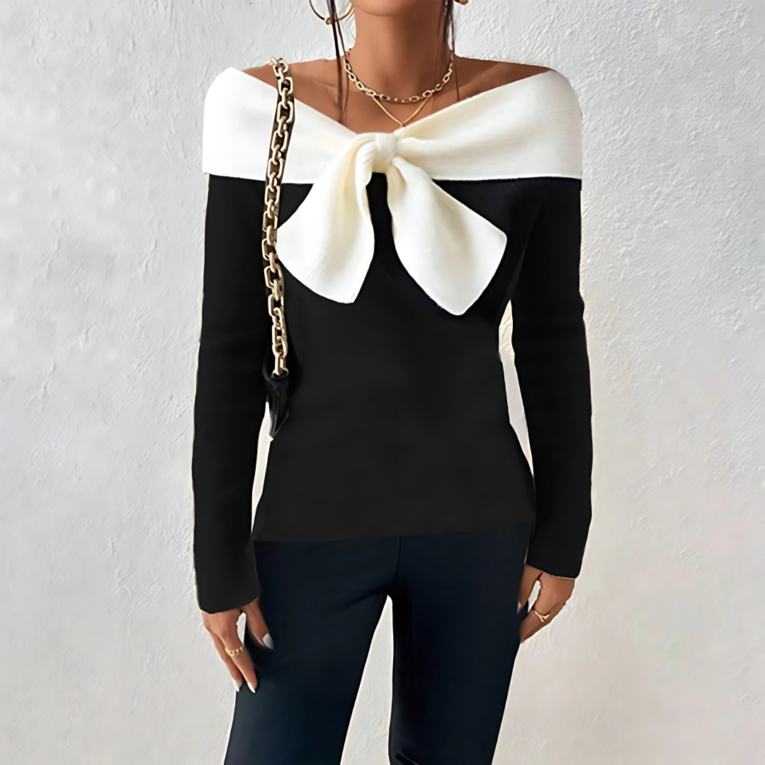 Irish | Elegant V-neck Sweater