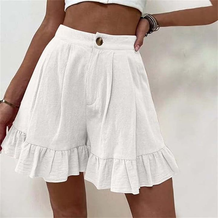 Ruth | Casual Ruffled Shorts