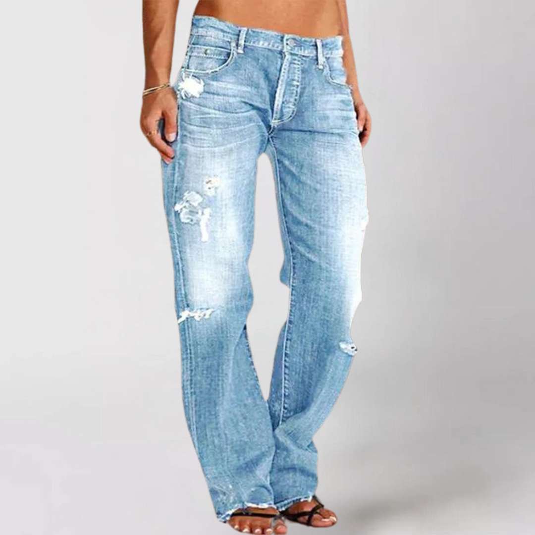 Vicky | Loose Wide-Leg Denim Jeans