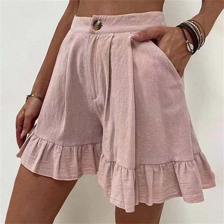 Ruth | Casual Ruffled Shorts