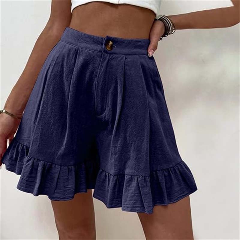 Ruth | Casual Ruffled Shorts