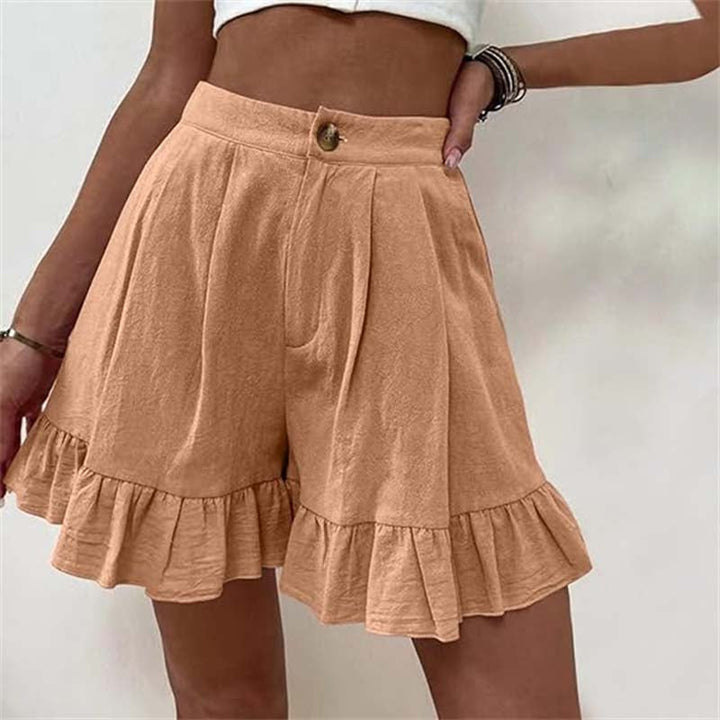 Ruth | Casual Ruffled Shorts