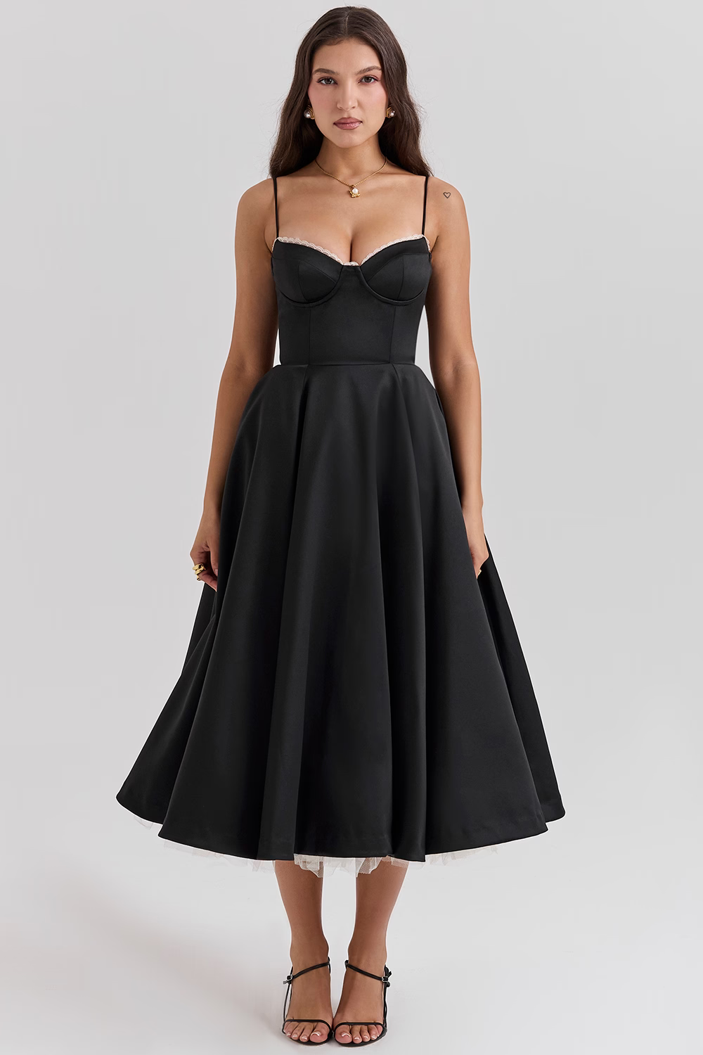 Elouise | Elegant Satin Party Dress