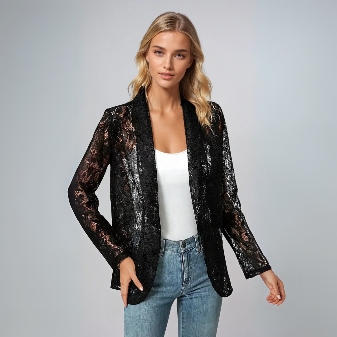 Aubree | Lace Blazer