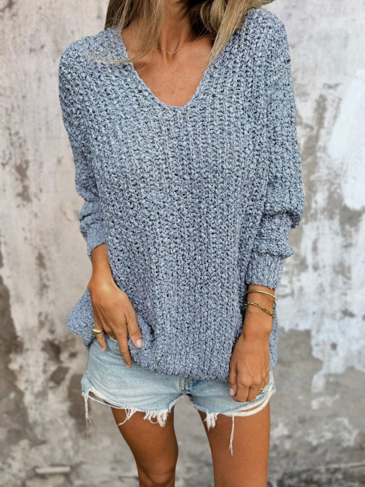 Aliya | Cozy Textured Knit Sweater