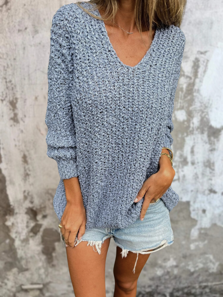 Aliya | Cozy Textured Knit Sweater