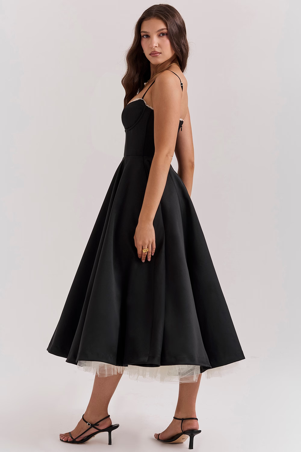 Elouise | Elegant Satin Party Dress