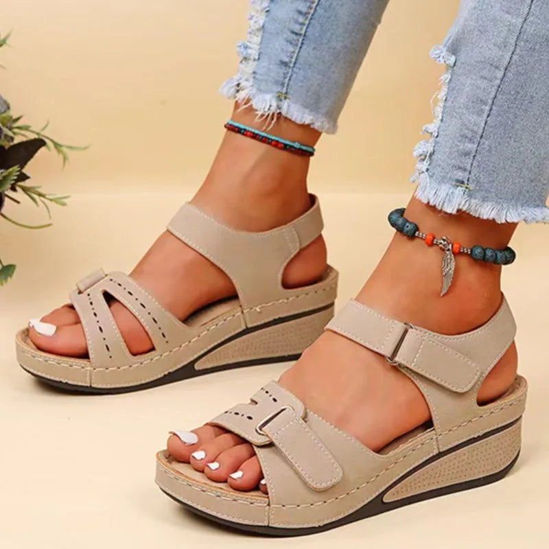 Phanie | Open Toe Orthopedic Sandals