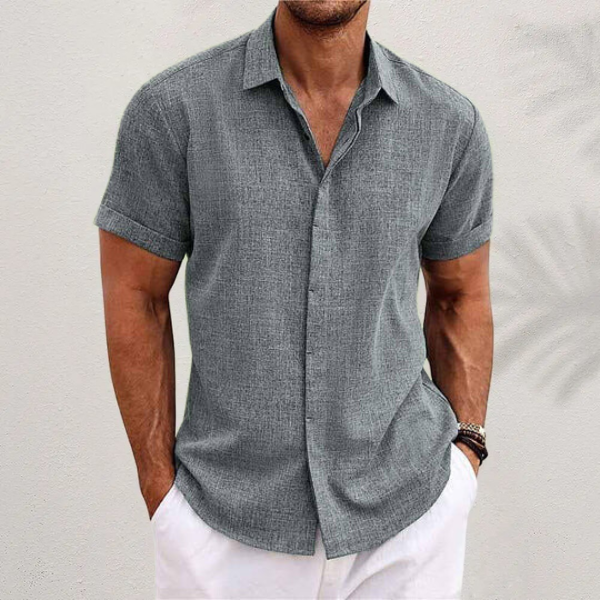 Leonard | Effortless Comfort Short-Sleeve Shirt