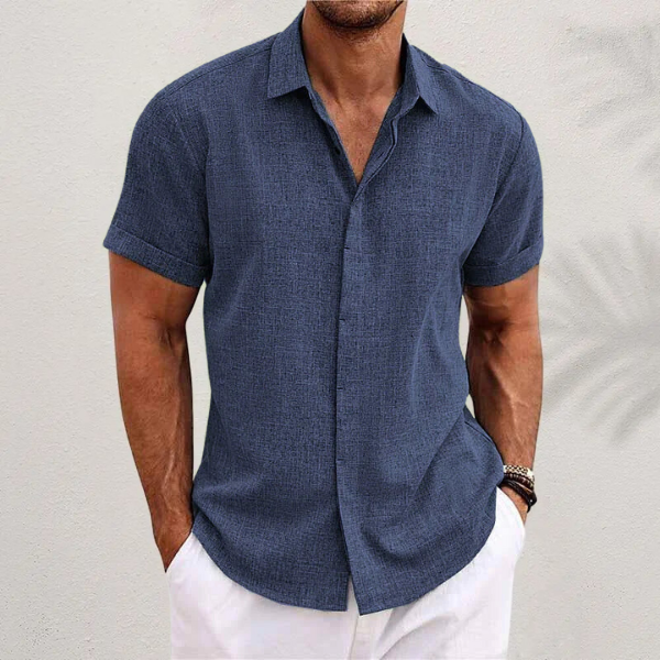 Leonard | Effortless Comfort Short-Sleeve Shirt