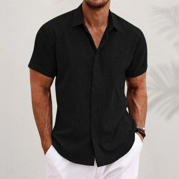 Leonard | Effortless Comfort Short-Sleeve Shirt