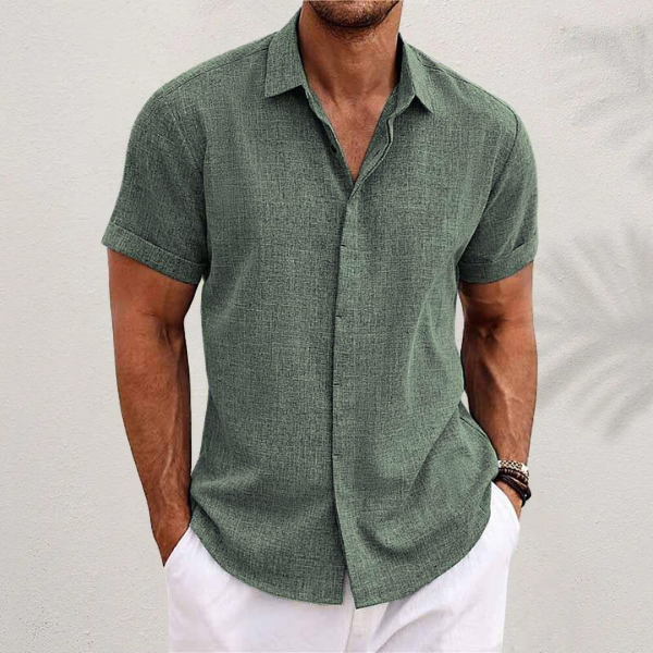 Leonard | Effortless Comfort Short-Sleeve Shirt