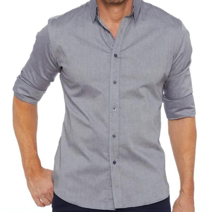 Nash | Wrinkle-Free Shirt with Zip