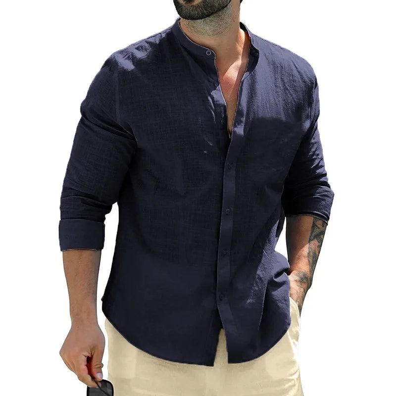 Mike | Men's Linen Shirt