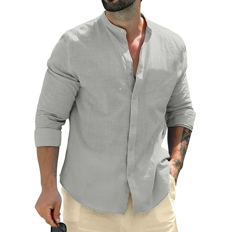 Mike | Men's Linen Shirt