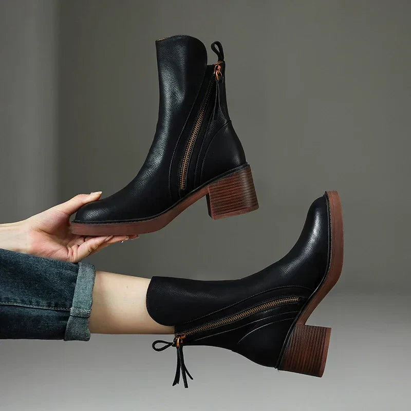 Grazia | Leather Ankle Boots