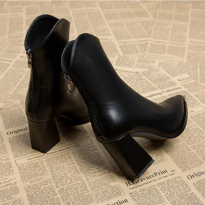 Kendra | Chrome Tip Chelsea Boots