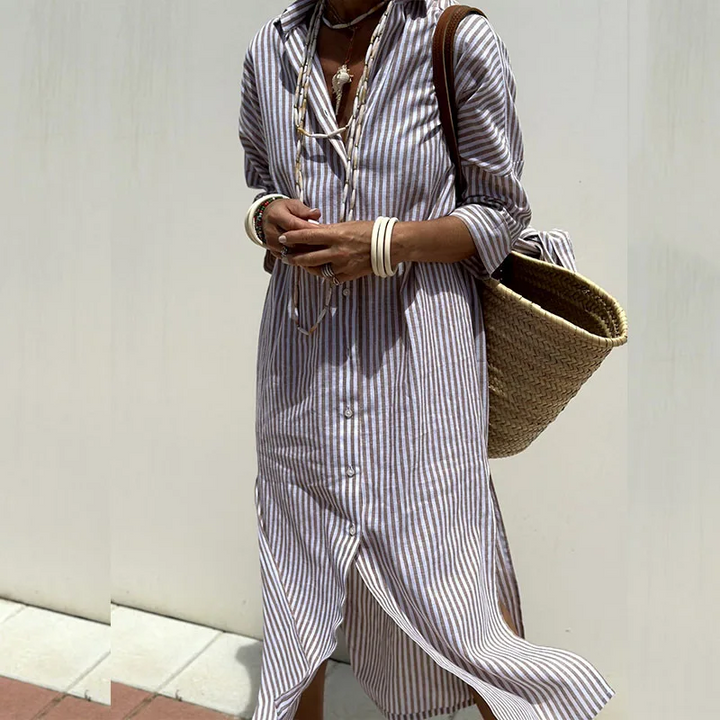 Ellie | Striped Dress Shirt