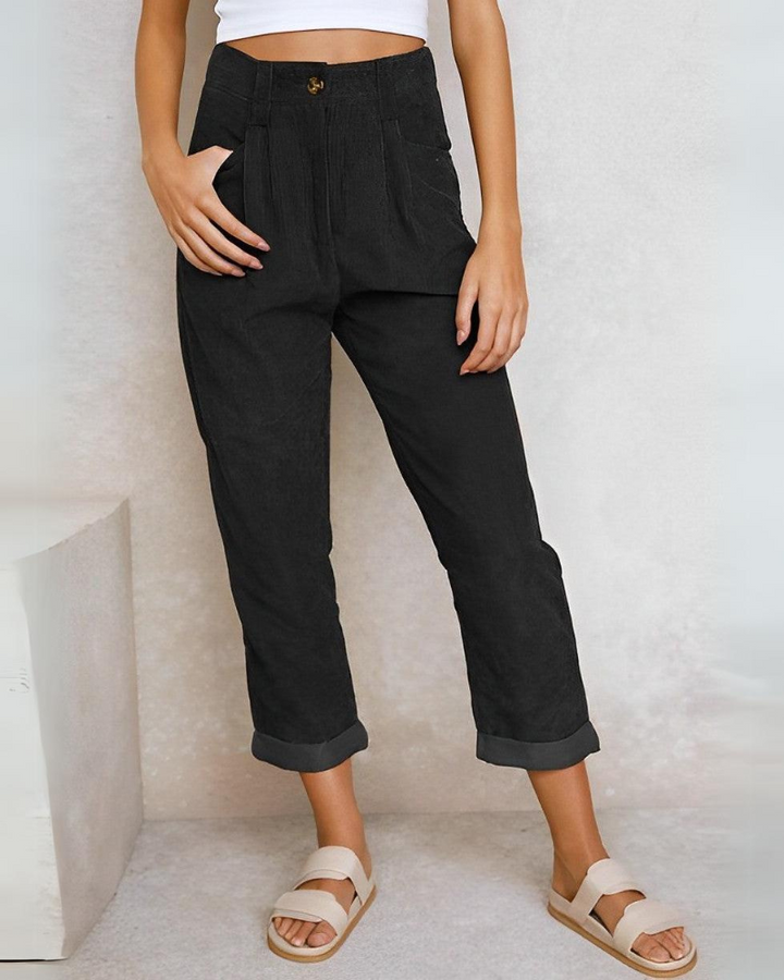 Janna | Stylish Corduroy Trousers