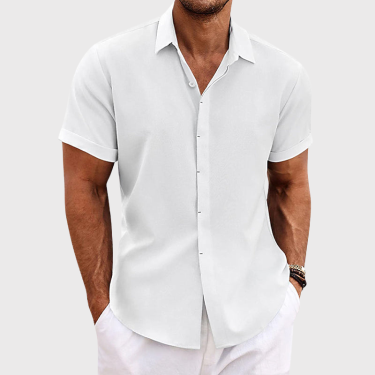 Leonard | Effortless Comfort Short-Sleeve Shirt