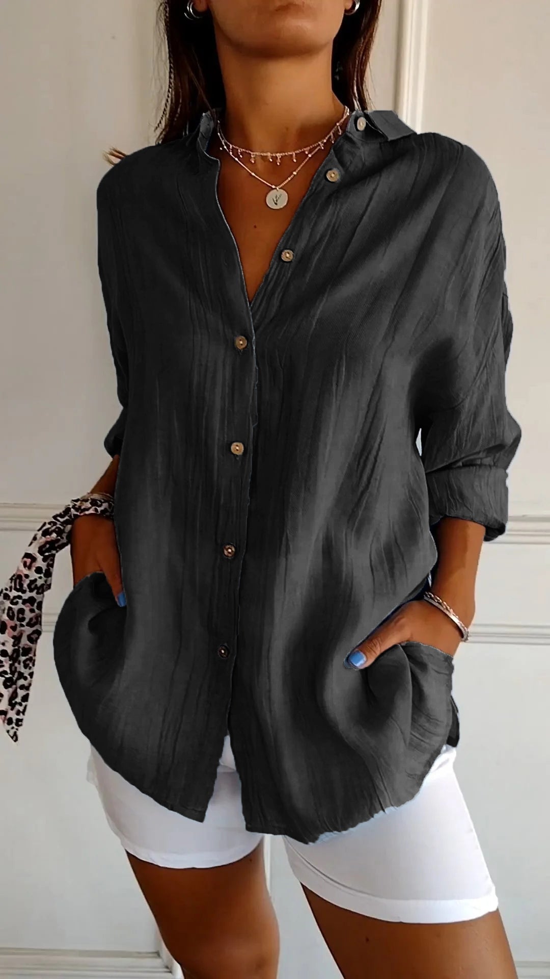 Krisha | Elegant Oversized Blouse