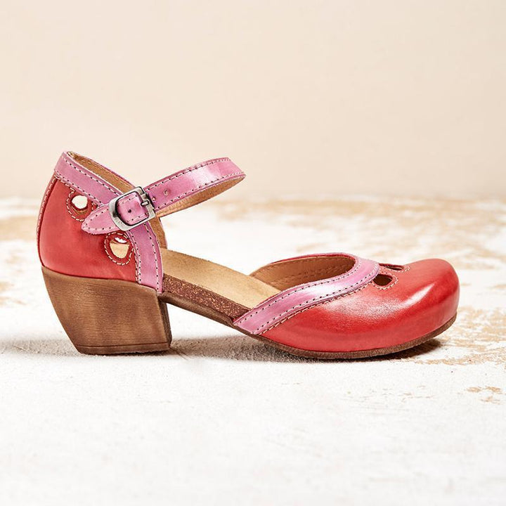 Amalia | Orthopedic sandals with low heel