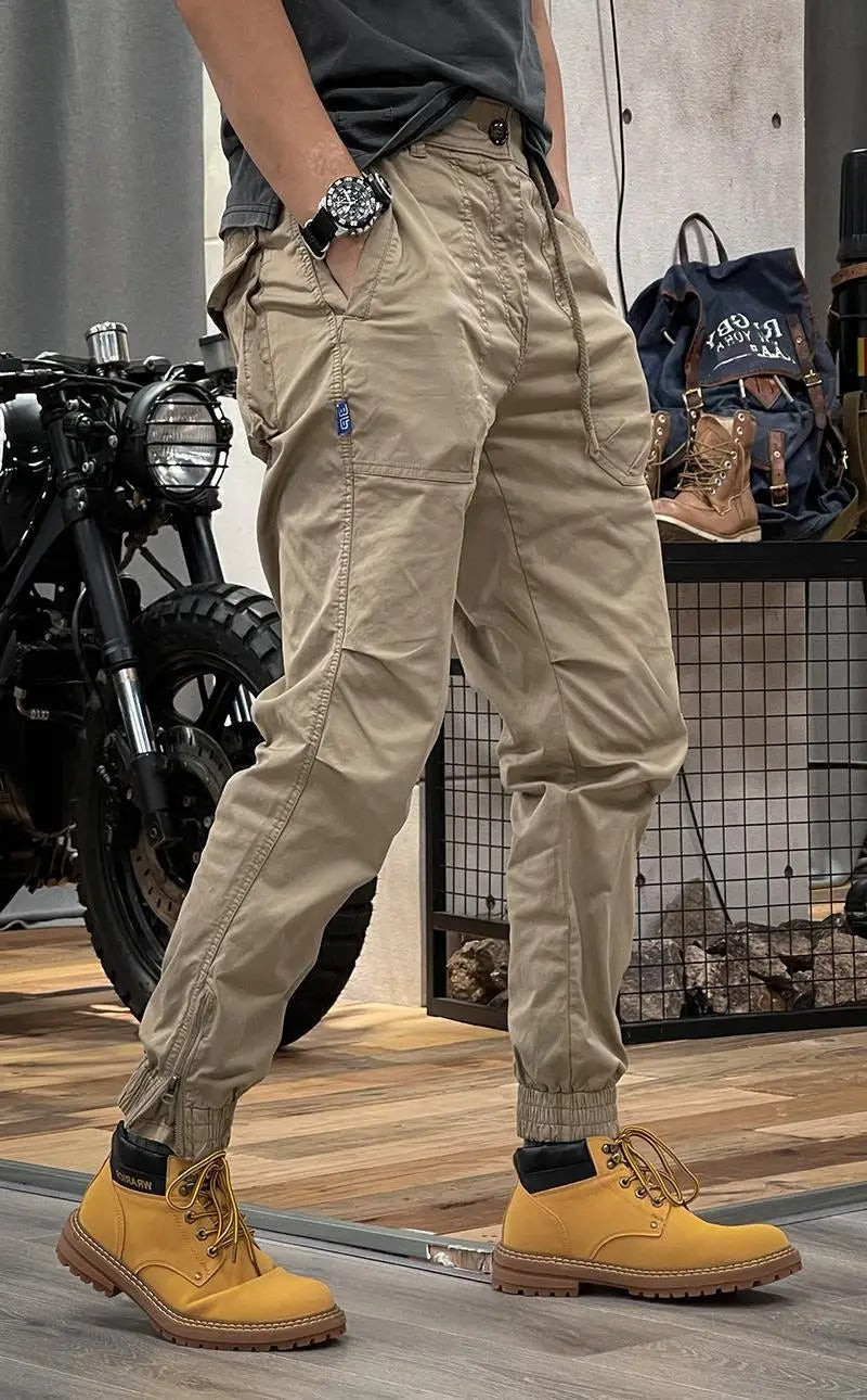 Tristan | Stretch Cargo Trousers