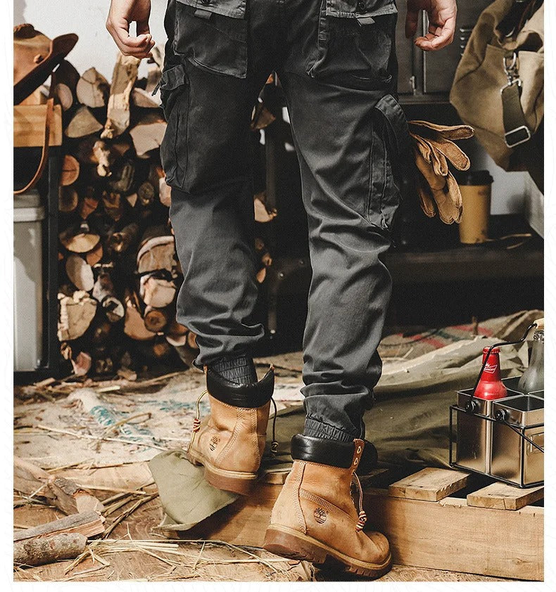 Tristan | Stretch Cargo Trousers