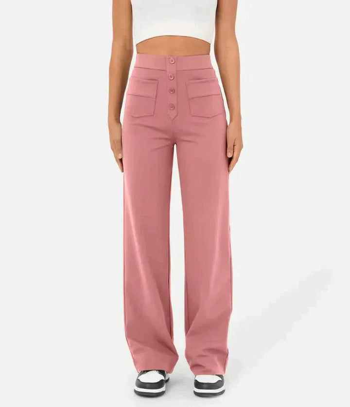 Lucia | High-waisted elastic casual pants