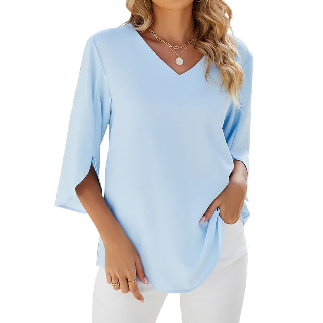 Vanessa | V-neck Blouse