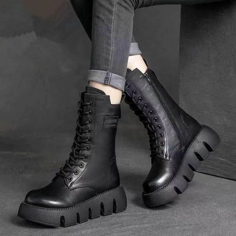 Alisa | Orthopedic Leather Winter Boots