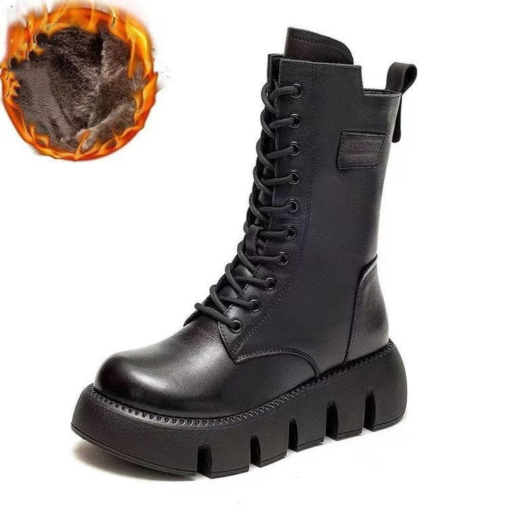 Alisa | Orthopedic Leather Winter Boots