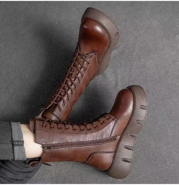 Alisa | Orthopedic Leather Winter Boots