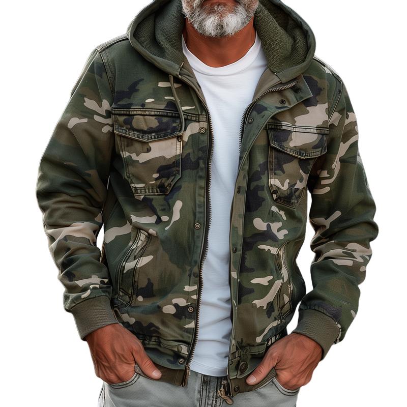 Harry | Camouflage Cargo Jacket