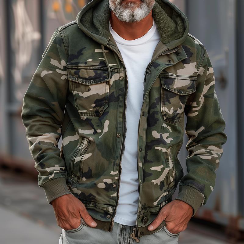 Harry | Camouflage Cargo Jacket